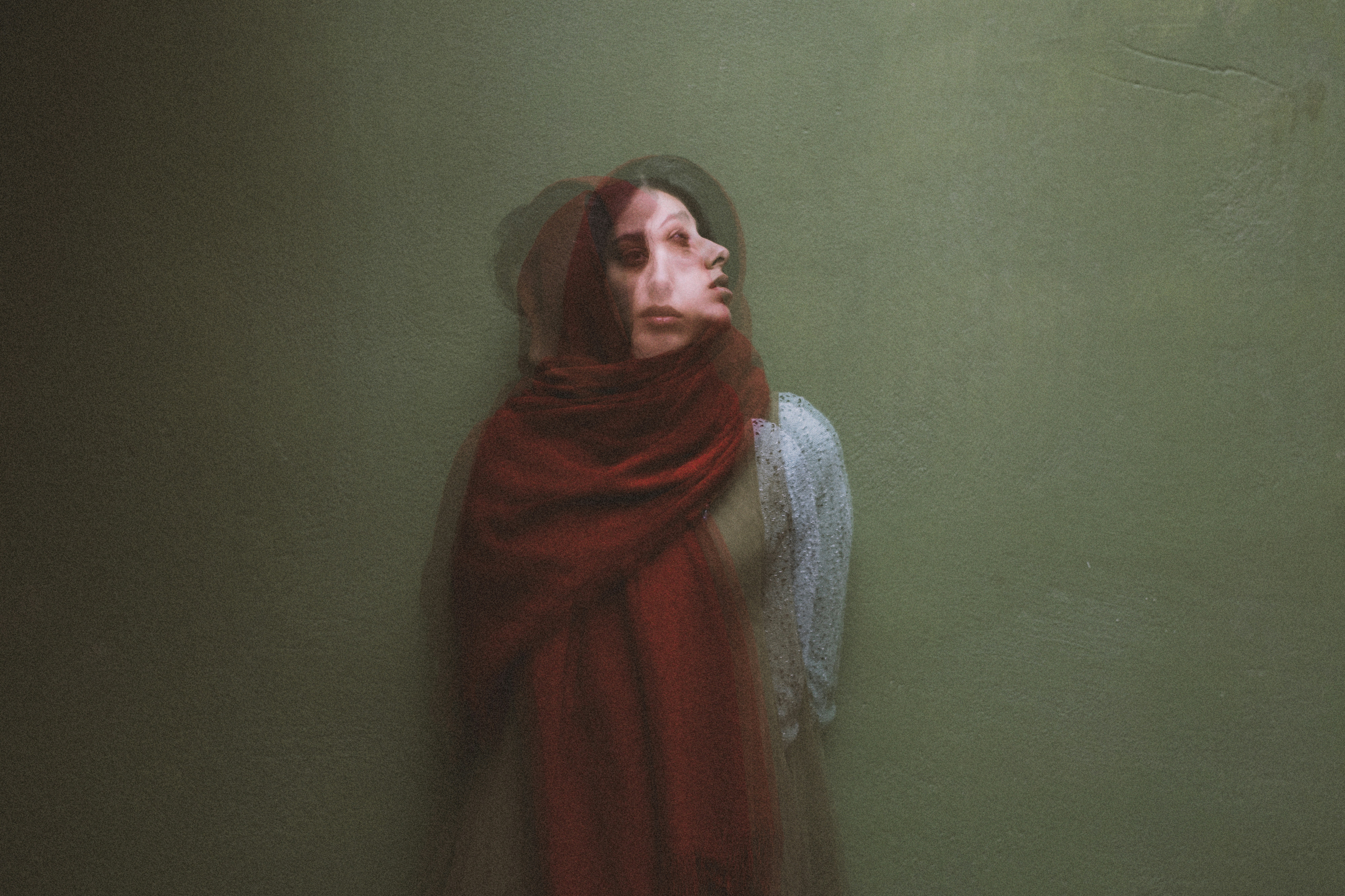 Soft light through a window—quiet contemplation