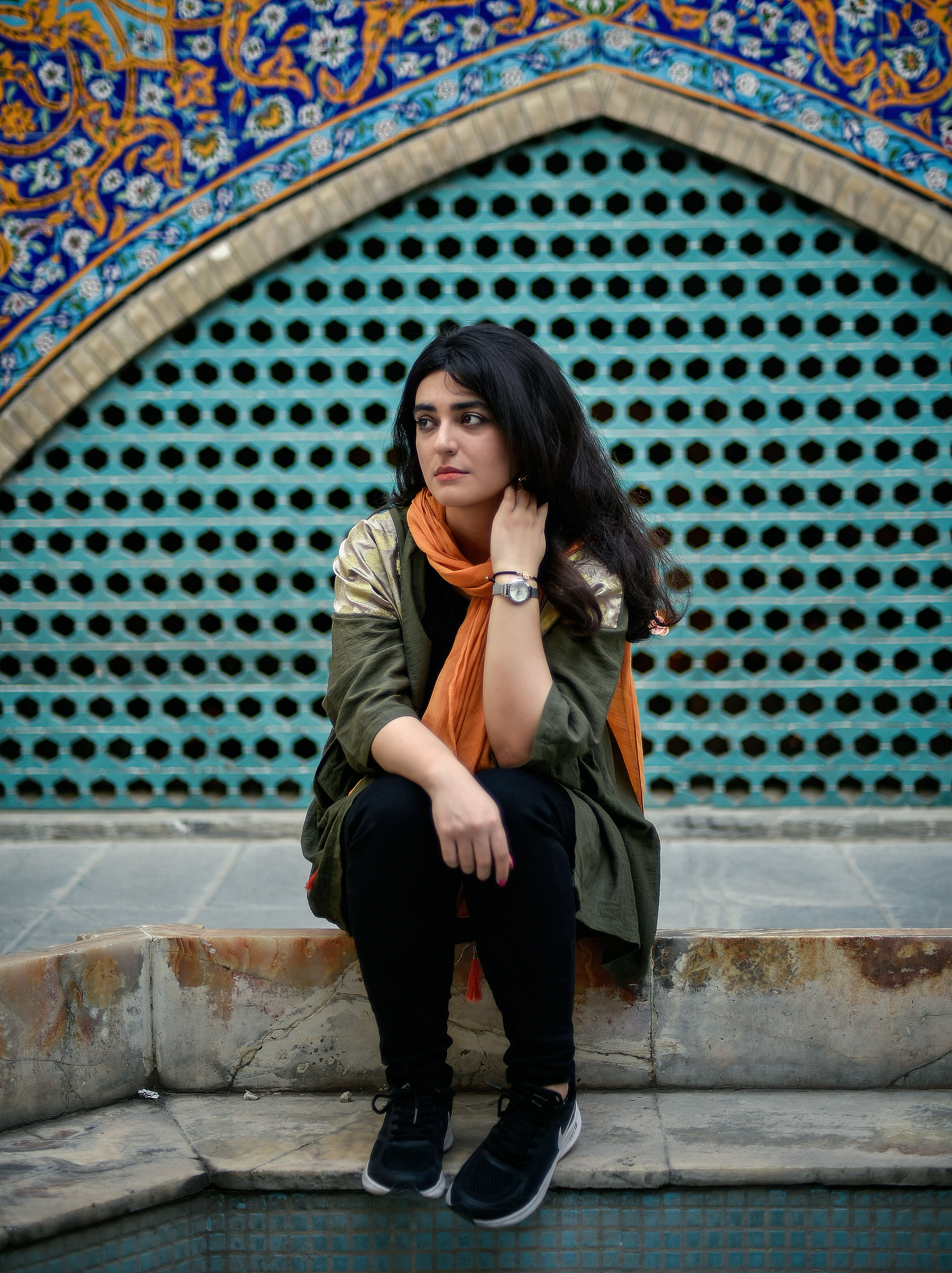 Persian tilework detail